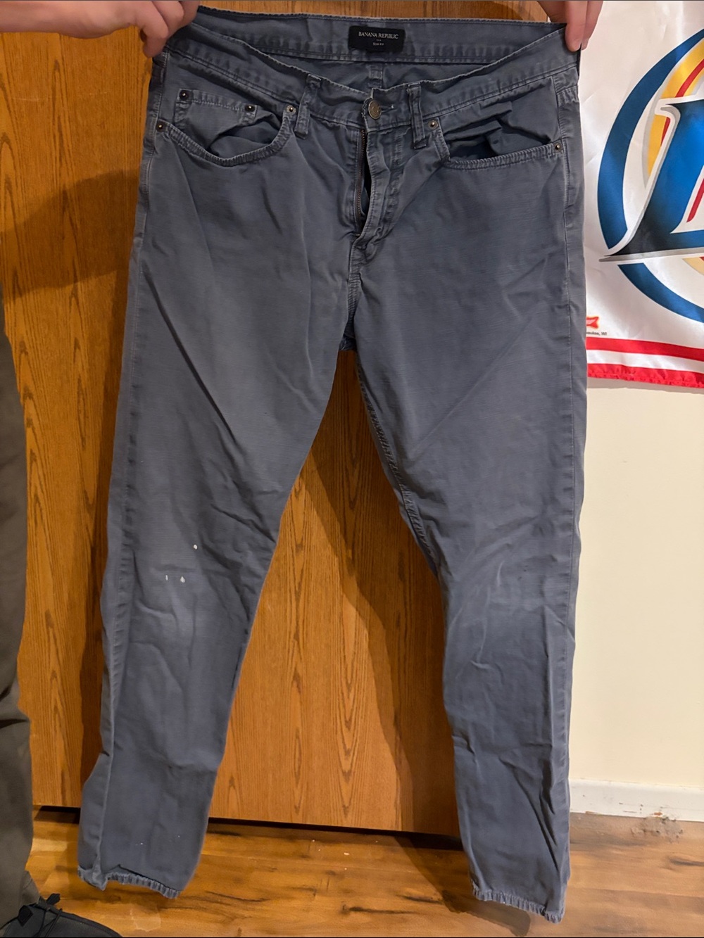 Banana Republic Slim Men’s Jeans in Charcoal Gray